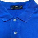 Ralph Lauren Polo Blue and Green Pony Long Sleeve Polo Shirt (2XL)