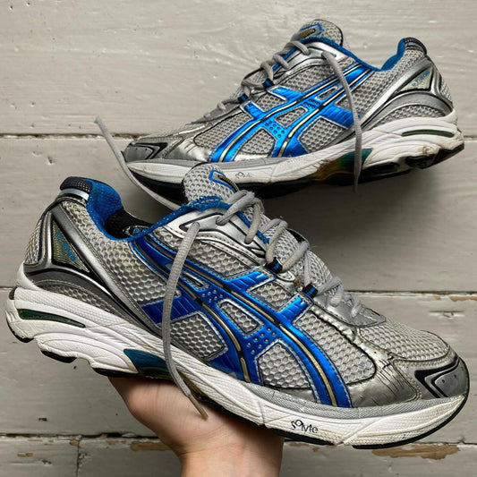 Asics Gel GT - 2130 Silver and Blue Trainers