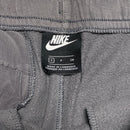 Nike Club Swoosh Spellout Grey and White Joggers (S)
