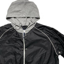Armani Jeans AJ Vintage Shell Hooded Windbreaker Jacket (XL)