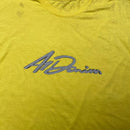 A1 Denim Yellow and Silver T Shirt (L)