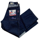 B Boi Vintage Navy Hip Hop 90’s Baggy Embroidered Jeans (28W)