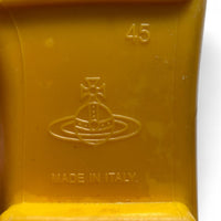 Vivienne Westwood Rubber Yellow Loafers (UK 11)