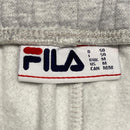 Fila Grey Slim Straight Big Spellout Joggers (M)