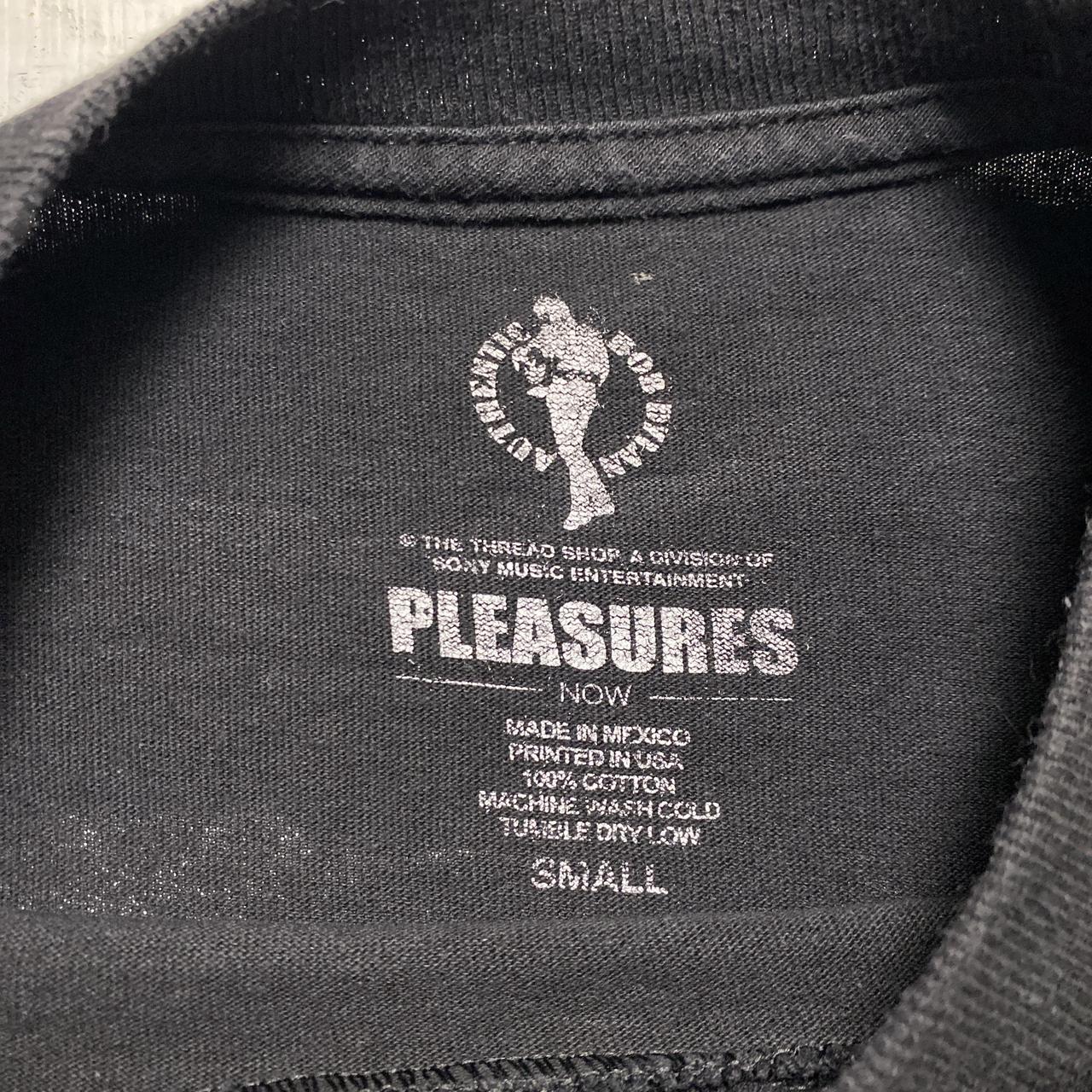 Pleasures Bob Dylan Black White and Red Picture T Shirt (S)