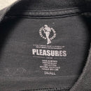 Pleasures Bob Dylan Black White and Red Picture T Shirt (S)
