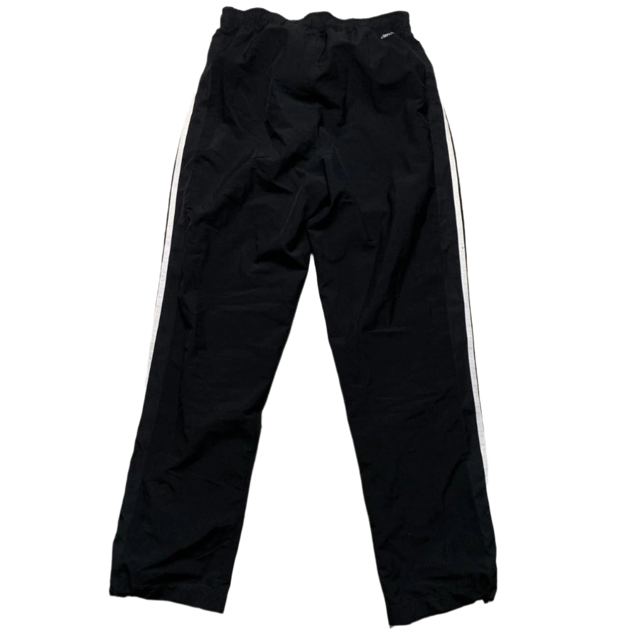 Adidas Climalite Sports Essentials Black and White Shell Trackpant Baggy Bottoms (M)