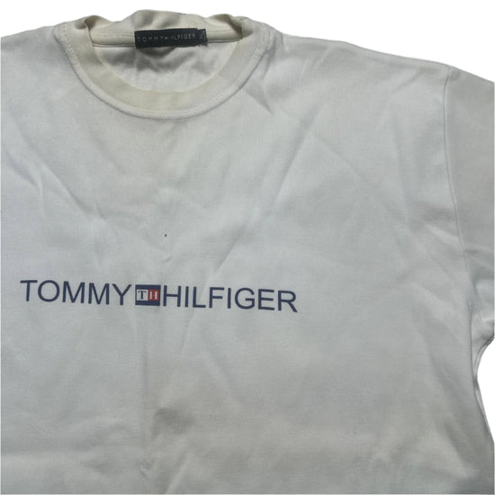 Tommy Hilfiger Vintage 90’s White T Shirt (XL)
