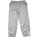 Nike Shox Silver and Green Vintage y2k Shell Trackpant Bottoms (XL)