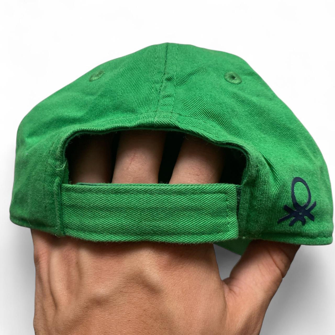 United Colours of Benetton Green and Navy Baseball Cap