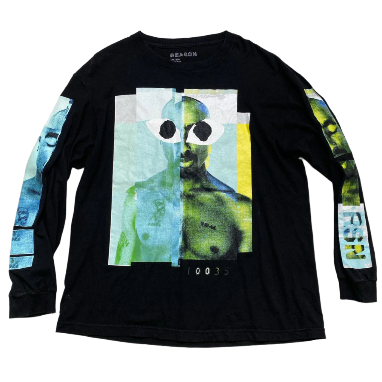 Reason New York Tupac Shakur Long Sleeve T Shirt (L)