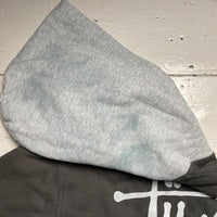 Stussy Grey Two Tone Hoodie (S)