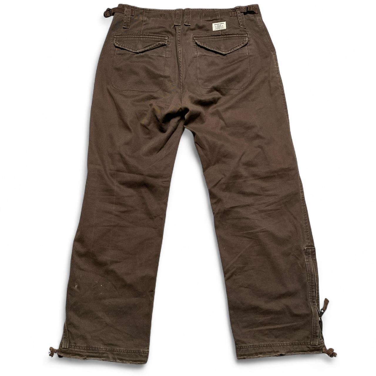 GAP Brown Baggy Cargo Pants Trousers (32W)