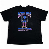 Death Row Records Black Blue and Purple T Shirt (L)