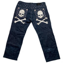 Crown Collective Baggy Skull Jeans (44W)