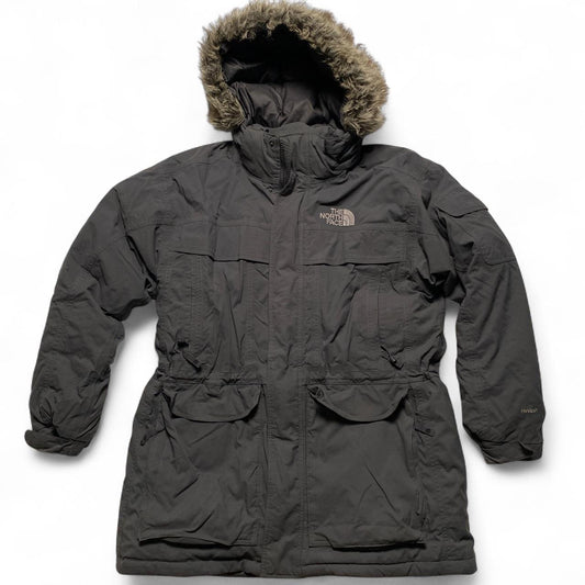 The North Face Grey Parka Coat