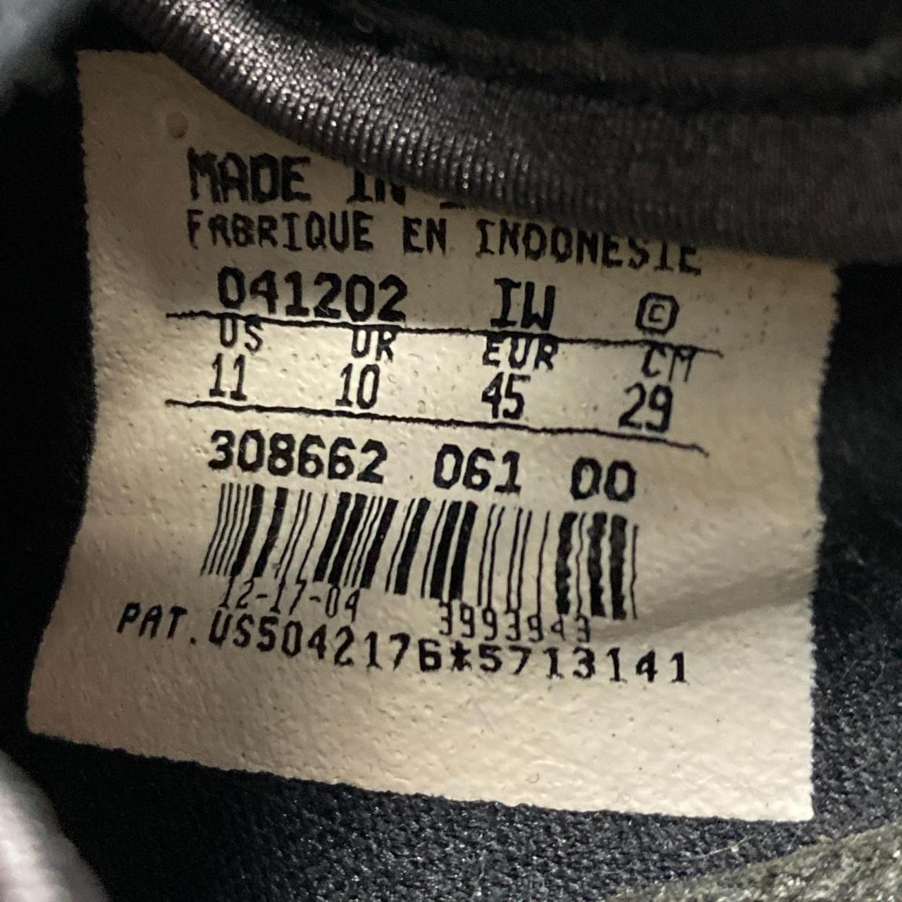 Nike Air Rift Black Grey and Red 2004 (UK 10)