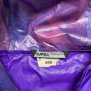 K Way Purple Shell Windproof Skidoo Quarter Zip Jacket (XL)