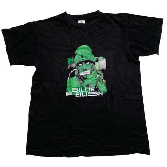 Billie Eilish Black and Green T Shirt (S)