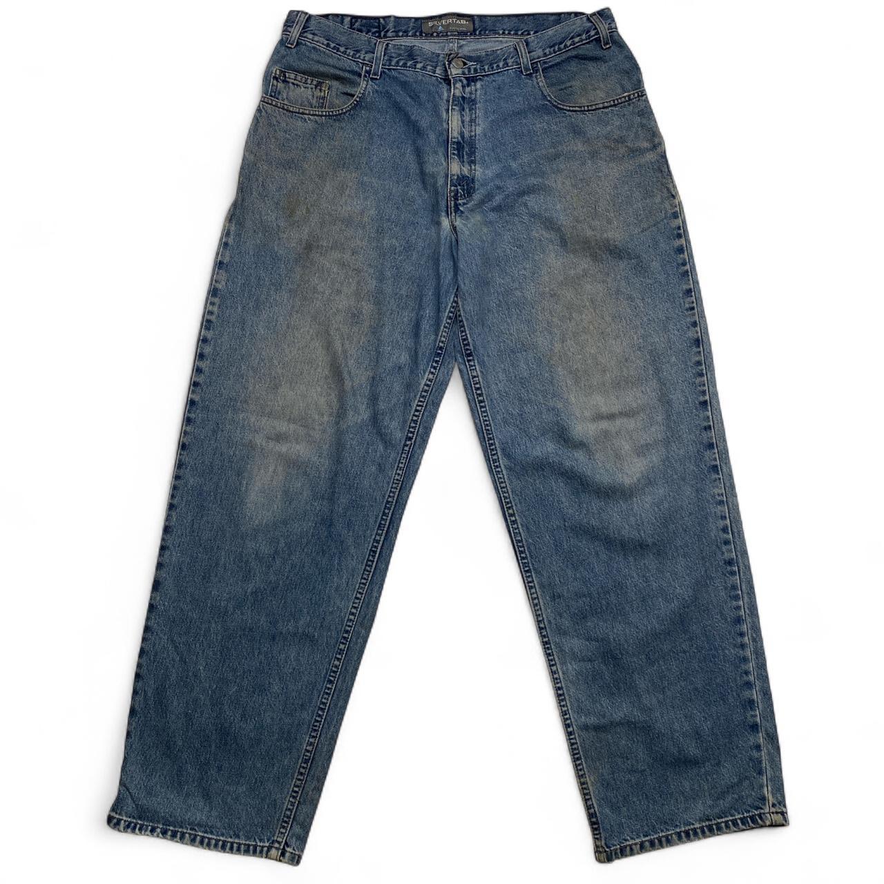 Levis Silver Tab Baggy Blue Jeans