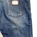 Dolce and Gabbana Vintage Silver Plaque Jeans (38W)