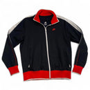 Nike Vintage Black Red and White Tracksuit Jacket (M)