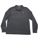 Lacoste Grey Long Sleeve Polo Shirt (XL)