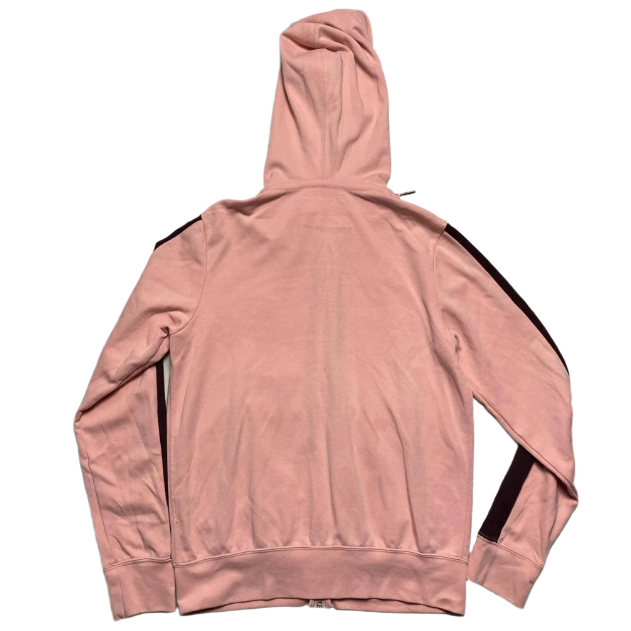 True Religion Pink and Silver Horseshoe Plaque Hoodie (S)
