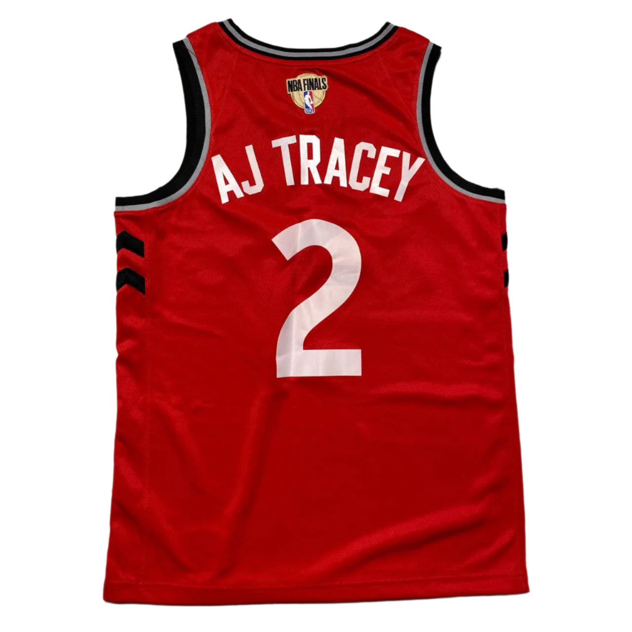 Nike Toronto Raptors AJ Tracey NBA swingman jersey red and black (M)