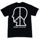 Brain Dead Increase The Peace Defund The Police Black and White T Shirt (M)