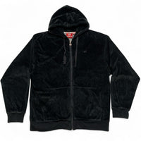 Mecca USA Vintage 90’s Y2K Velour Black Full Tracksuit (2XL)