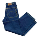 Solola Bien Navy and Green Contrast Stitch Baggy 90’s Cargo Jeans (36W)