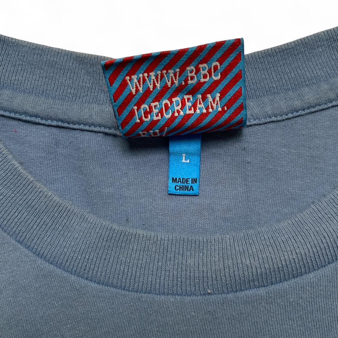 Ice Cream Billionaire Boys Club Buss Down Running Dog T Shirt (L)