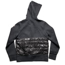 Moncler Grey Hoodie Puffer Jacket (M)