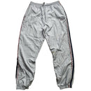 Reebok Silver Navy and Red Shell Trackpant Baggy Bottoms (L)