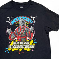 WWE Rick Flair Woooo 2018 T Shirt Black and Multi Colour (L)