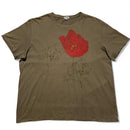 Paul Smith Brown and Red Flower T Shirt (2XL)