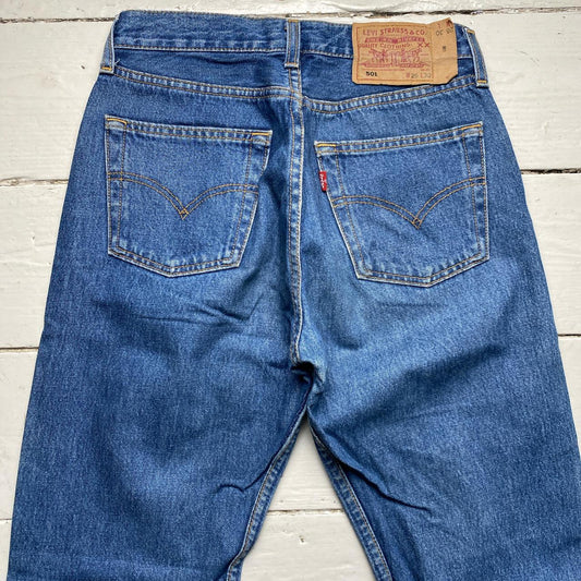 Levis 501 Vintage Blue Jeans