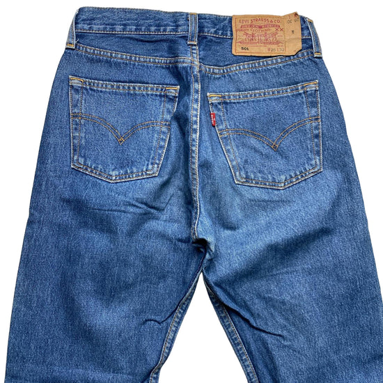 Levis 501 Vintage Blue Jeans (28W)
