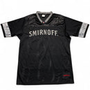 Smirnoff Vintage y2k Black and Grey Jersey (L)