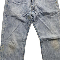 Levis 501 Vintage Baggy Light Blue Jeans (34W)