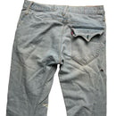 Levis Red Distressed Light Blue Jeans (32W)