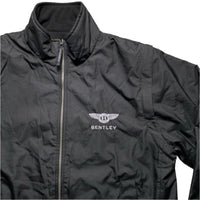 Bentley Black and White Reversible Fleece Jacket and Gilet (M)