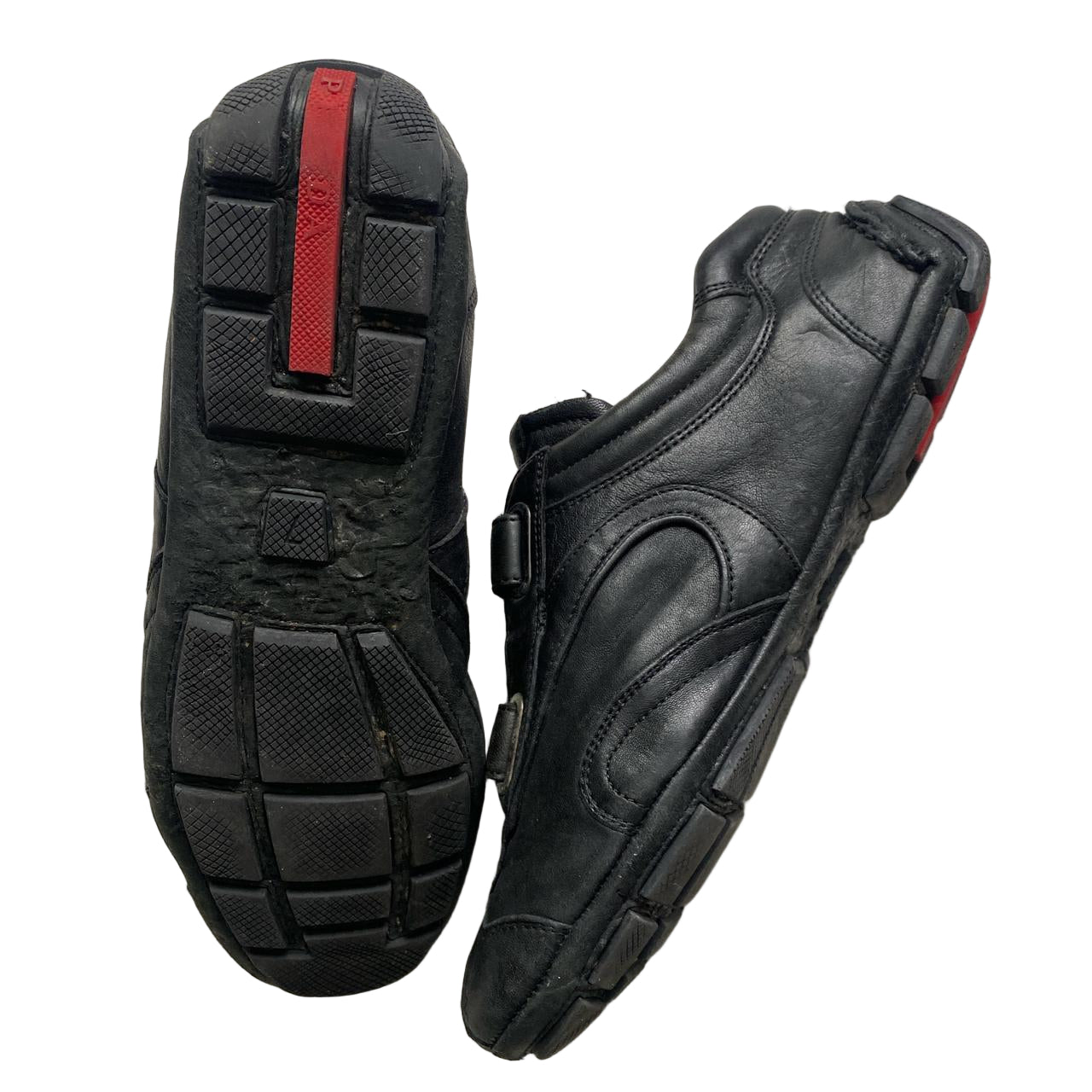 Prada Driving Loafer Strap Shoes (UK 7)