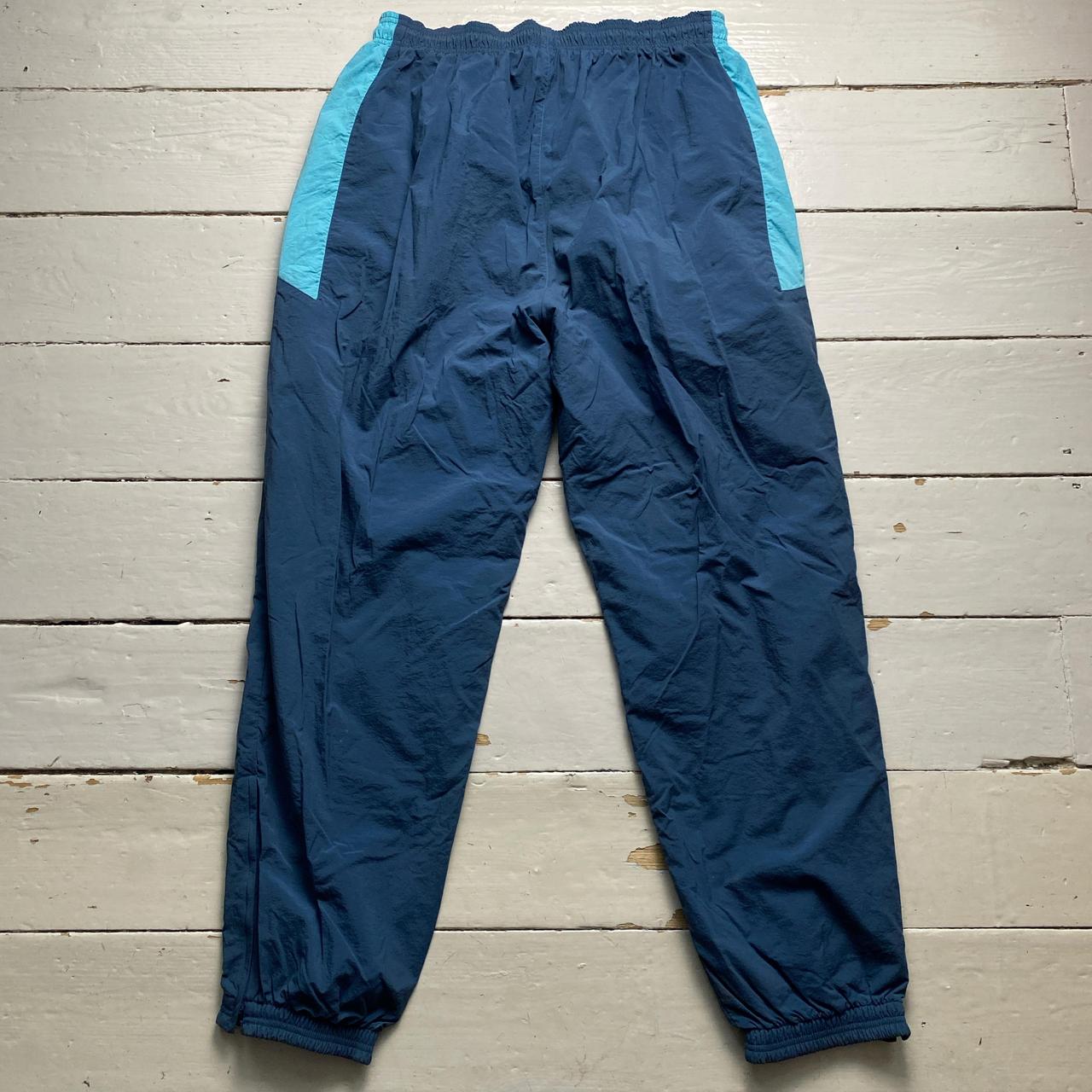 Nike Vintage 90’s Shell Trackpant Baggy Bottoms Blue and Pink