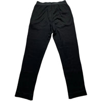 Cole Buxton Wool Black Elasticated Waist Relaxed Trousers (M)