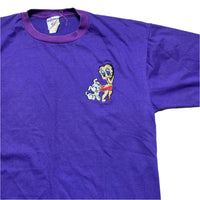 Betty Boop Embroidered Vintage Jerzees 90’s Purple T Shirt ((L)