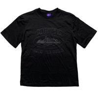 Corteiz Black on Black Alcatraz T Shirt (S)
