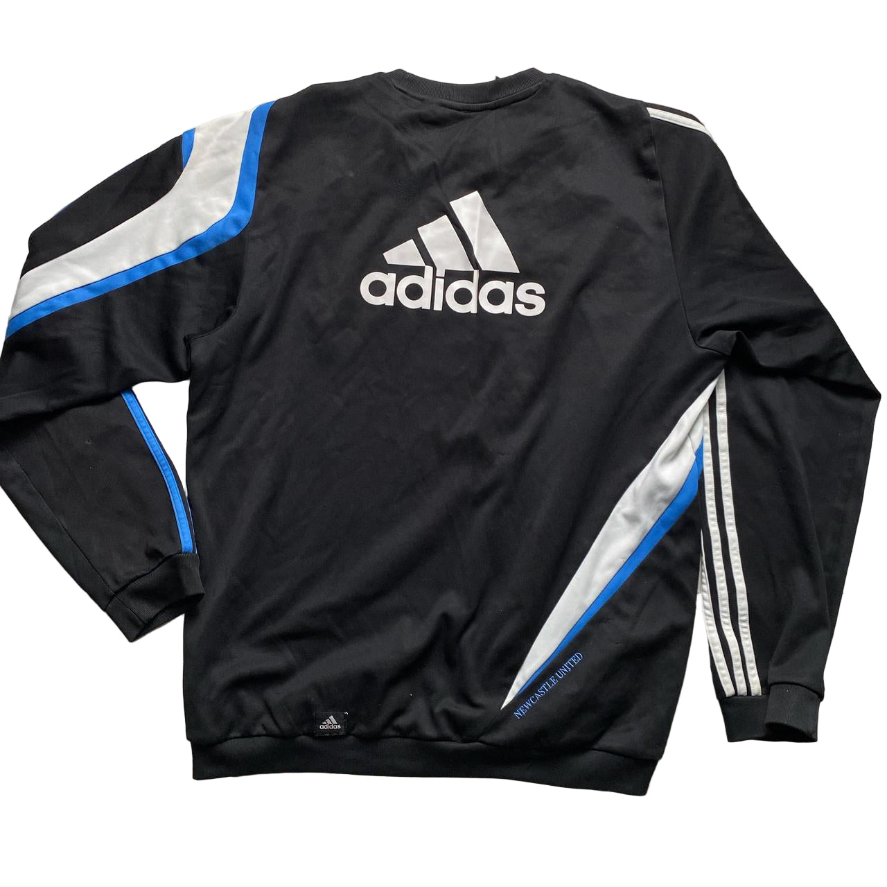 Newcastle United Vintage Adidas Clima 365 Long Sleeve Football Training Jersey (L)