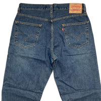 Levis 550 Navy Baggy Vintage Jeans (34W)